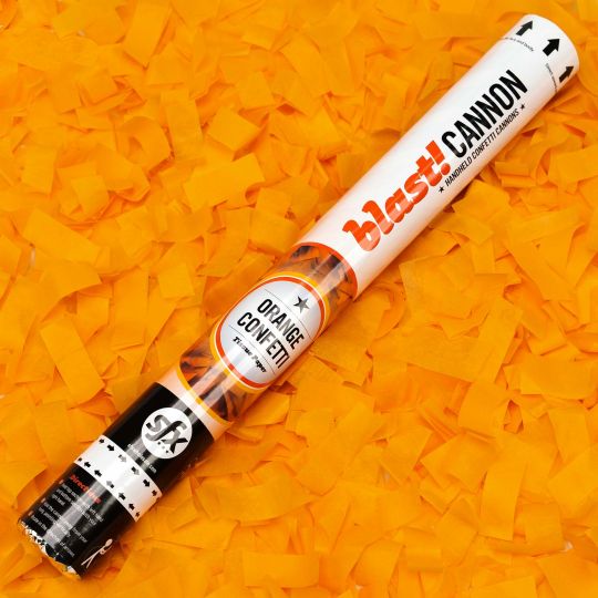 Orange Confetti Cannon
